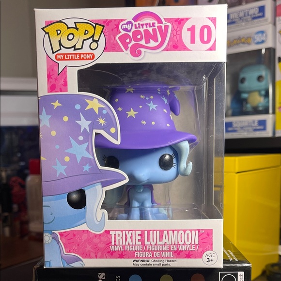 My Little Pony Other - My Little Pony Trixie Lulamoon Vinyl Figure with Purple Hat